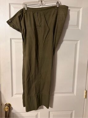 Sejour Olive Wide-Leg Women's Pants